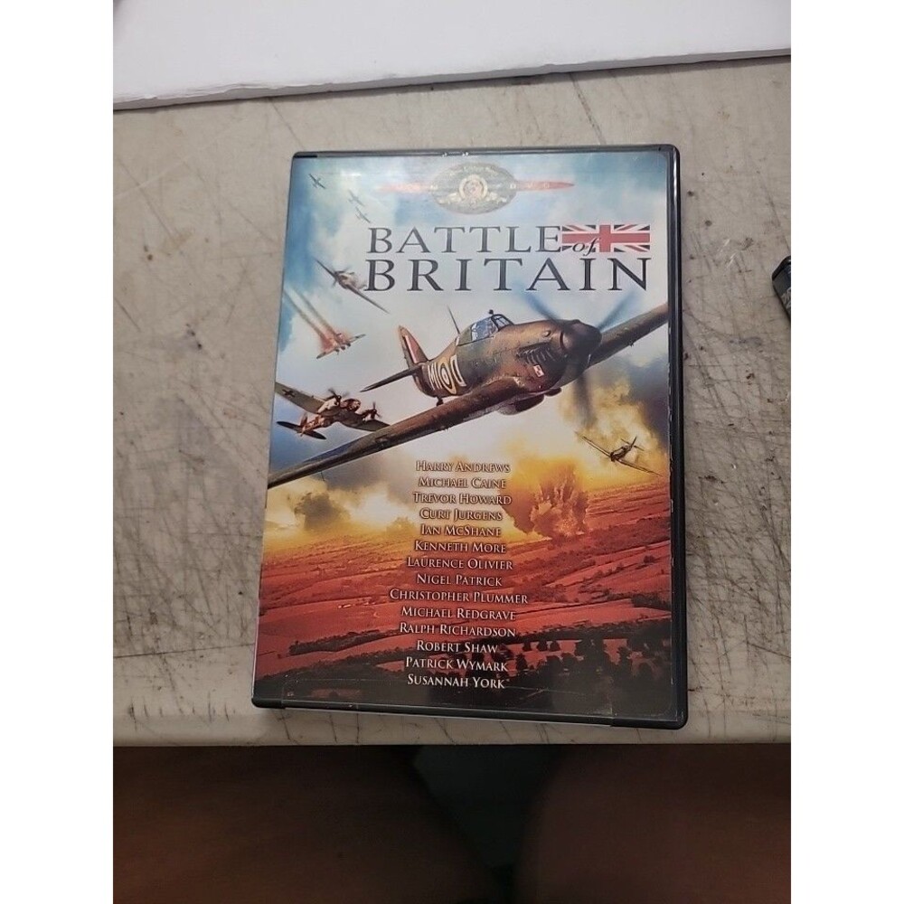 Battle of Britain (DVD, 1969) WWII Michael Caine Laurence Olivier Robert Shaw
